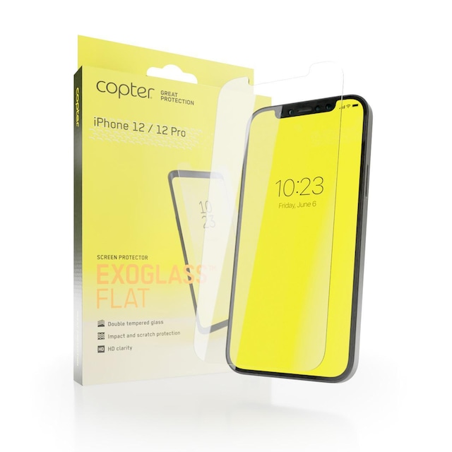 Copter Exoglass til iPhone 12/12 Pro