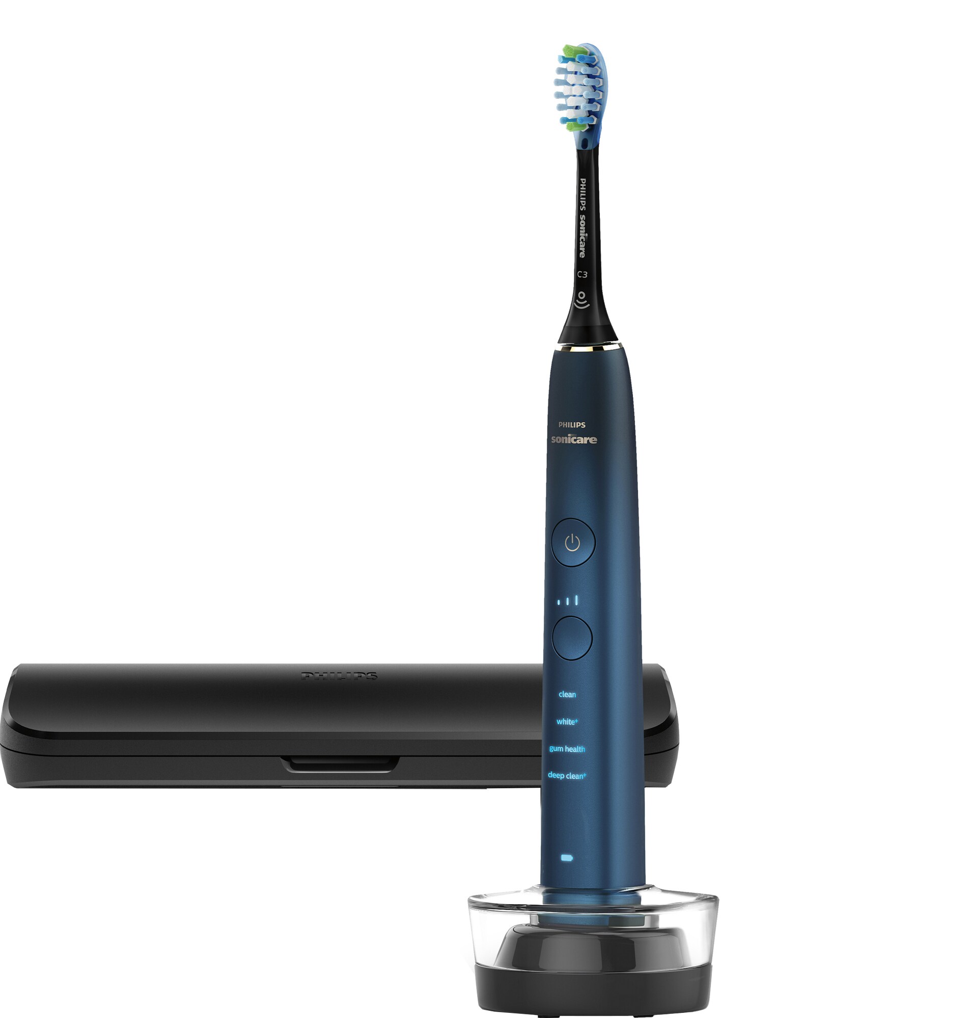 Philips Sonicare DiamondClean 9000 elektrisk tandbørste HX991188 (blå) med  PrisMatch