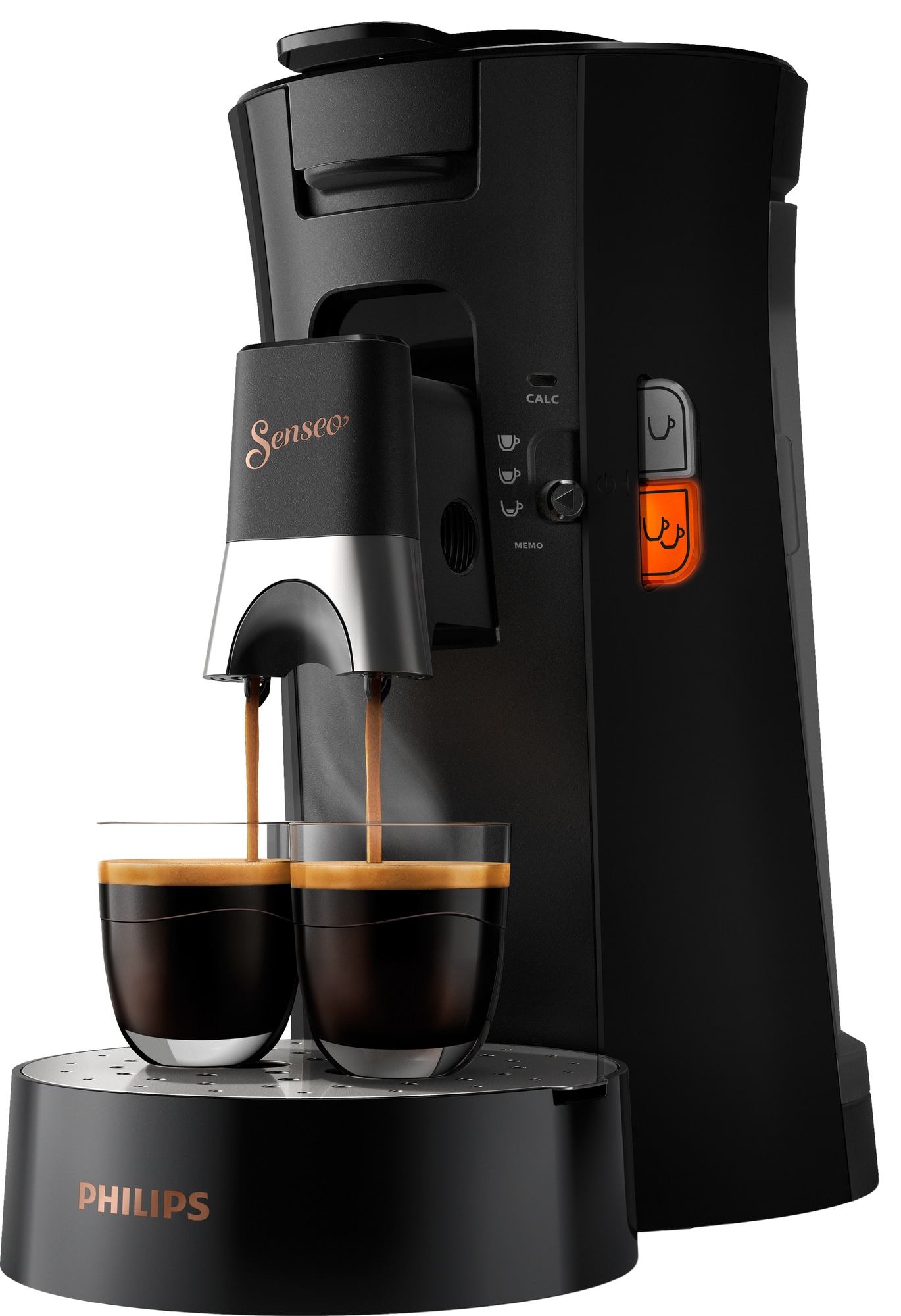 Senseo Select kapselkaffemaskine CSA24061 (deep black) med PrisMatch
