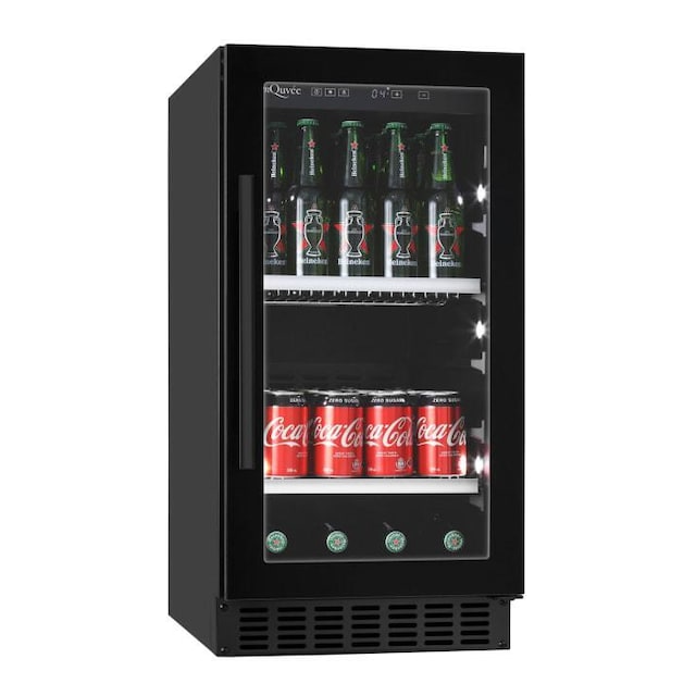 Ølkøleskab / drikkevarekøler til indbygning - BeerServer 40 Anthracite Black
