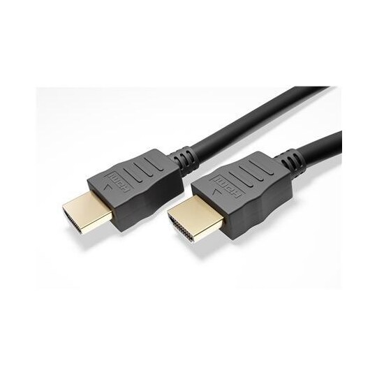 Goobay High Speed HDMI-kabel med Ethernet 69122 Sort, HDMI til HDMI, 0,5 m  | Elgiganten