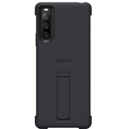 Sony Xperia 10 IV Style mobilcover (sort)