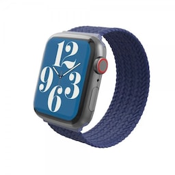 Gear4 Apple Watch 38/40/41mm Armbånd Braided Watch Band Medium Navy Blue