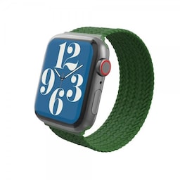 Gear4 Apple Watch 38/40/41mm Armbånd Braided Watch Band Large Forest Green