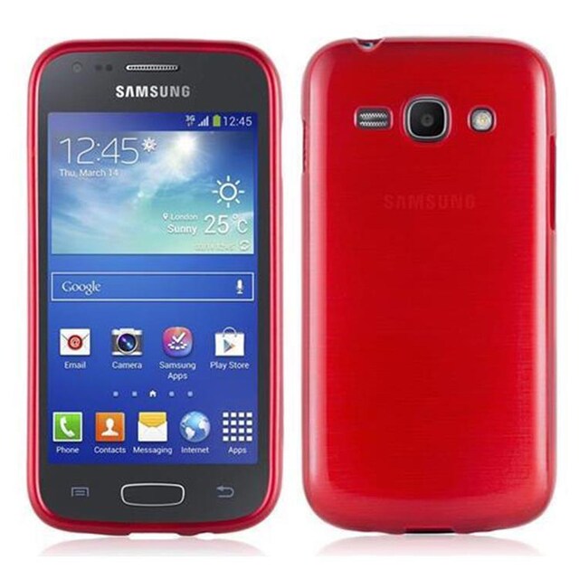 Samsung Galaxy ACE 3 Cover Etui Case (Rød)