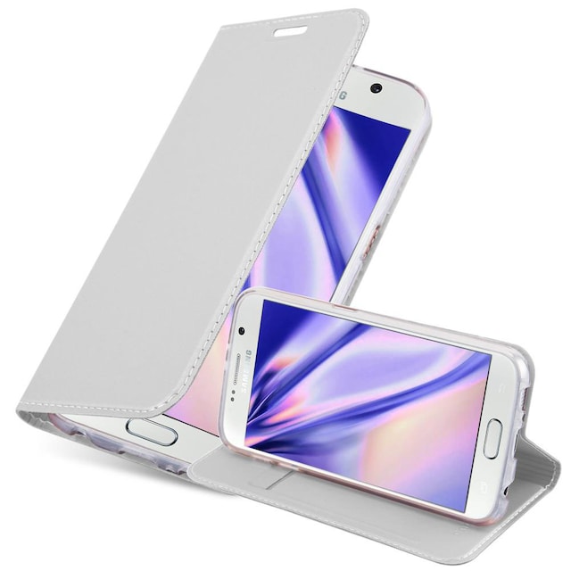 Cover Samsung Galaxy S6 Etui Case (Sølv)