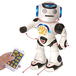 POWERMAN Interaktiv Robot til læring og leg inkl. Fjernbetjening (svensk)