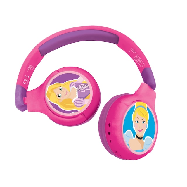 BT komfort trådløse hovedtelefoner til børn med begrænset design Prinsesser