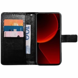 Wallet cover 3-kort Xiaomi 13T Pro - Sort