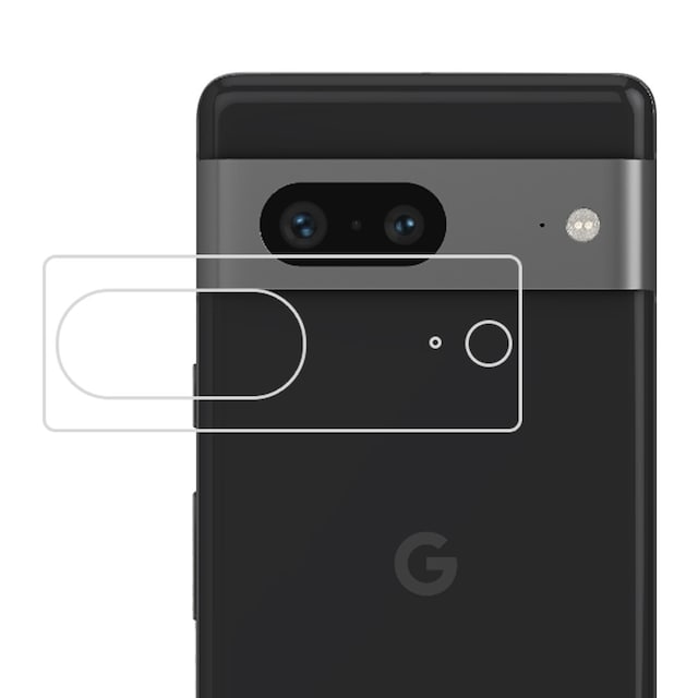 Til Google Pixel 8 kamera linsebeskytter hærdet glas linsefilm