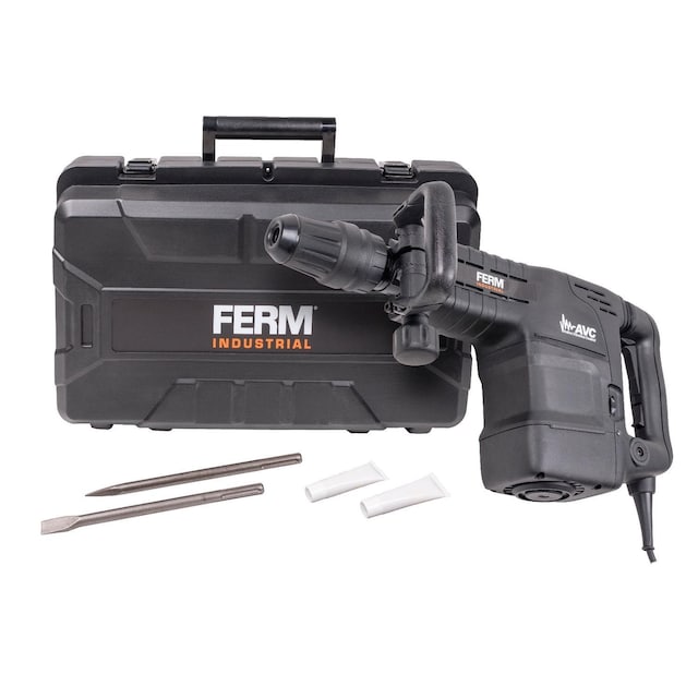 FERM HDM1049P Professionel - Nedbrydningshammer -1500W - 11 kg - 12 positioner - INDUSTRIAL