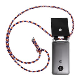 Etui Motorola MOTO G5 Cover Kæde (Blå)