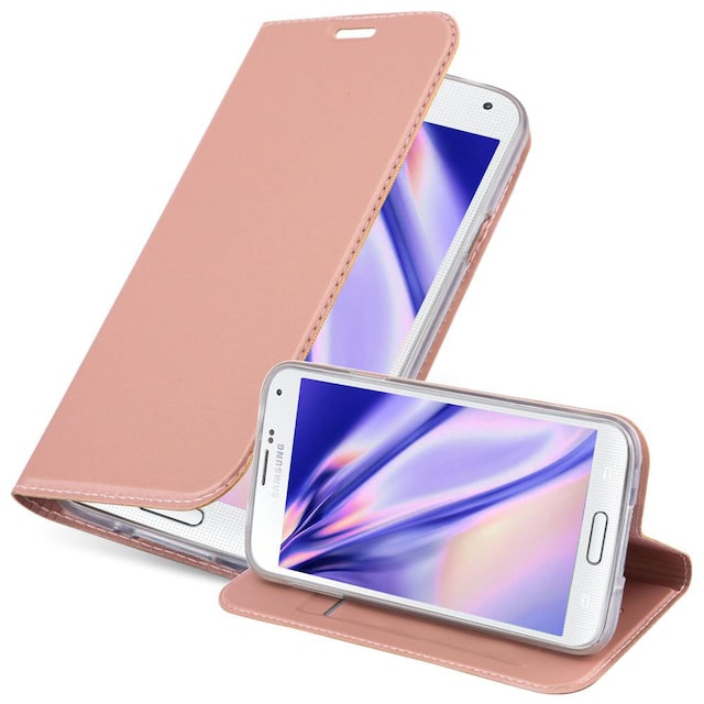 Cover Samsung Galaxy S5 / S5 NEO Etui Case (Lyserød)