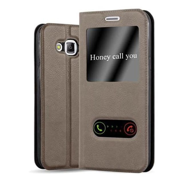 Pungetui Samsung Galaxy J5 2015 Cover Case (Brun)