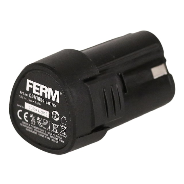 FERM CDA1094 Li-Ion-batteri - 1.5Ah - 12V - ACC