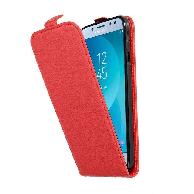 Samsung Galaxy J7 2017 Pungetui Flip Cover (Rød)