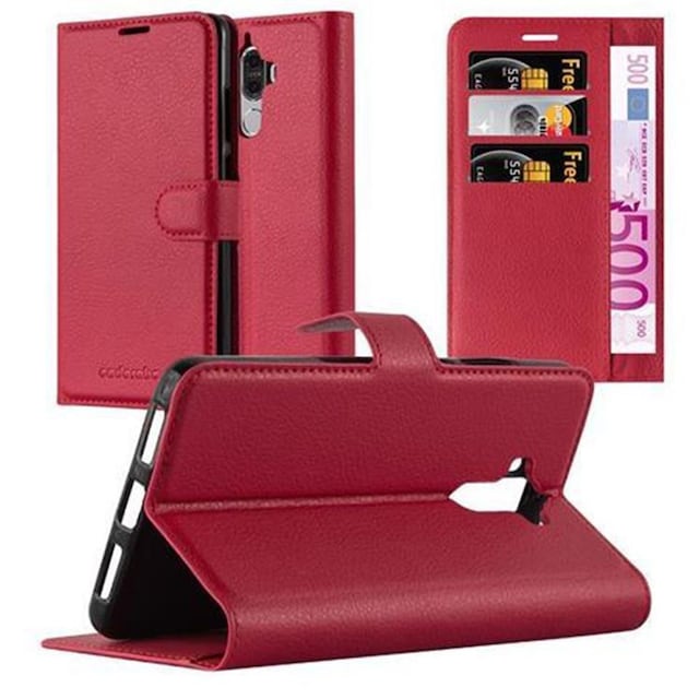 Huawei MATE 9 Pungetui Cover Case (Rød)
