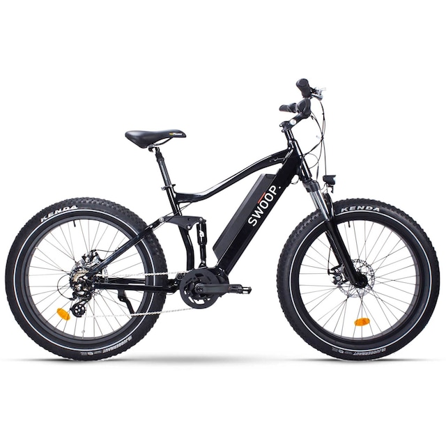 Swoop Fatbike Elcykel Ranger, 26""