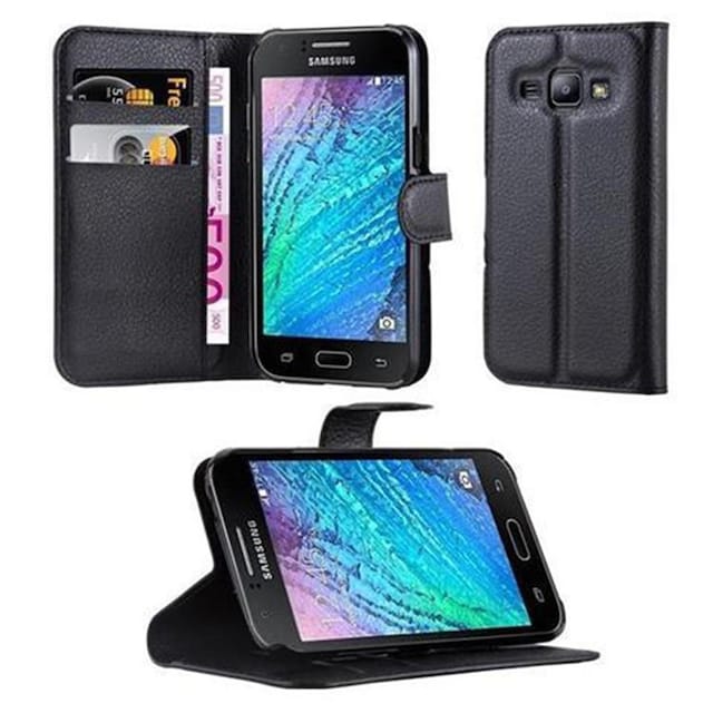 Samsung Galaxy J1 2015 Pungetui Cover Case (Sort)