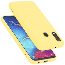 Samsung Galaxy A10e / A20e Cover Etui Case (Gul)