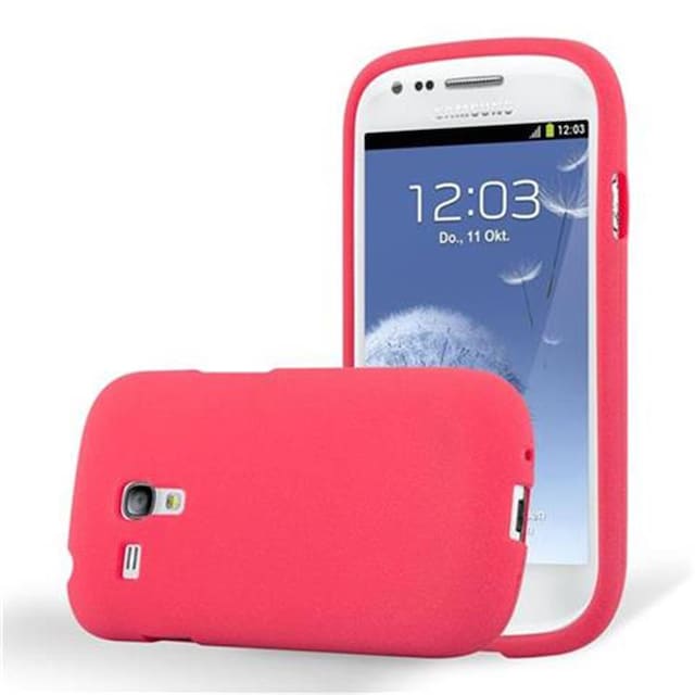 Cover Samsung Galaxy S3 MINI Etui Case (Rød)