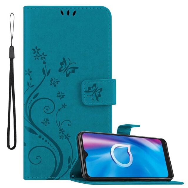 Alcatel 1S 2020 Pungetui Cover Case (Blå)