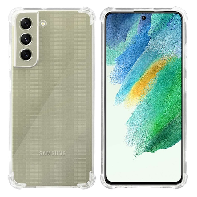 Samsung Galaxy S21 FE Cover TPU Etui (Gennemsigtig)