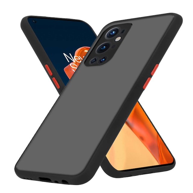 OnePlus 9 PRO Etui Case Cover (Sort)