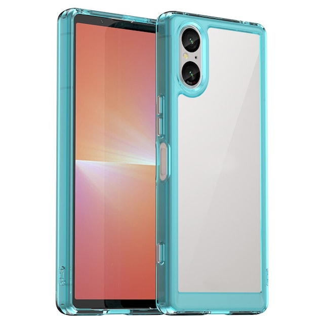 SKALO Sony Xperia 5 V Farve Bumper Cover - Turkis