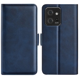 SKALO Motorola ThinkPhone 5G Premium Wallet Flip Cover - Blå