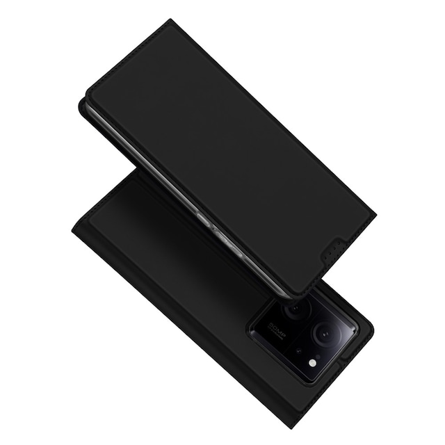 DUX DUCIS Skin Pro Series Taske med Kortspor Xiaomi 13T / 13T Pro - Sort