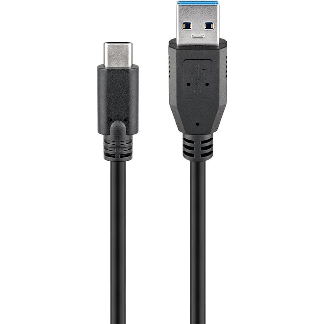 Goobay Synkroniser & oplad superhastighed USB-C™ til USB A 3.0 opladerkabel