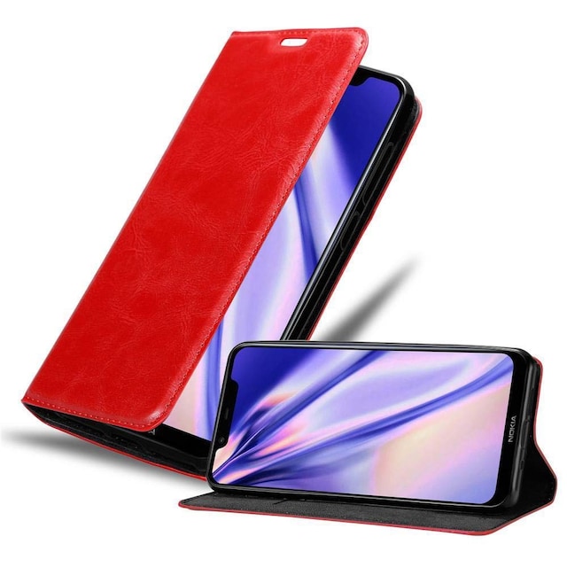 Cover Nokia 7.1 PLUS / X7 Etui Case (Rød)