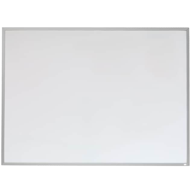 Nobo lille magnetisk whiteboard med aluminiumsramme 585x430mm