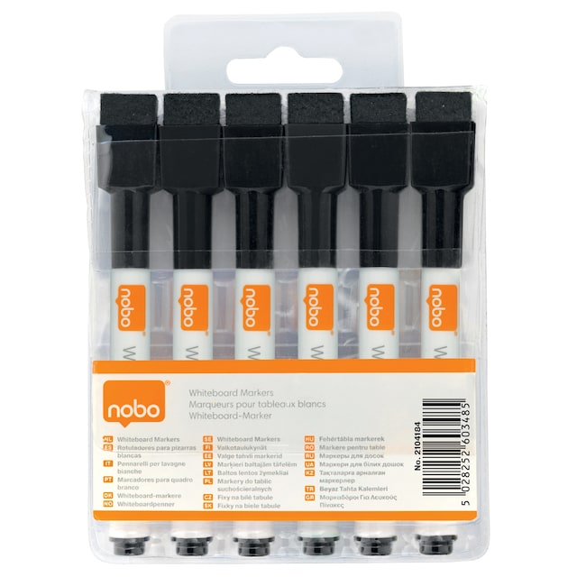 Whiteboard marker Nobo sort 6-p