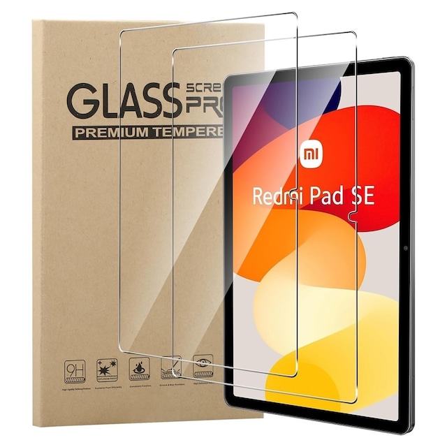 2 stk Hærdet glasbeskytter Xiaomi Redmi Pad SE