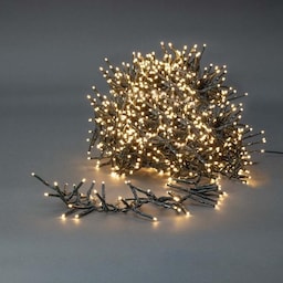 Nedis Julebelysning | Klynge | 1512 LED s | Varm Hvid | 11.00 m | Lyseffekter: 7 | Indendørs eller udendørs | Strømforsyning