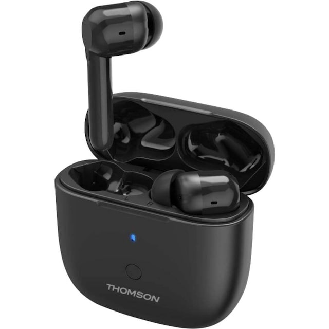 Thomson WEAR7811W In Ear hovedtelefoner Bluetooth® Sort