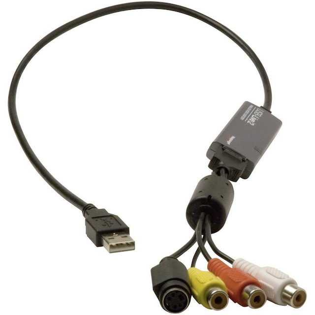 Hauppauge WIN TV USB-Live2 Video Grabber inkl. videoredigeringssoftware, Plug og play