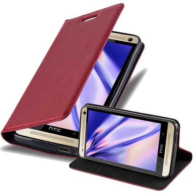 Cover HTC ONE M7 Etui Case (Rød)