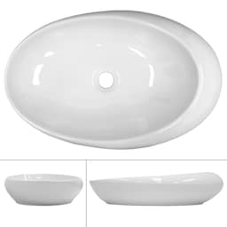 ECD Germany håndvask håndvask - 585x375x145 mm - keramik