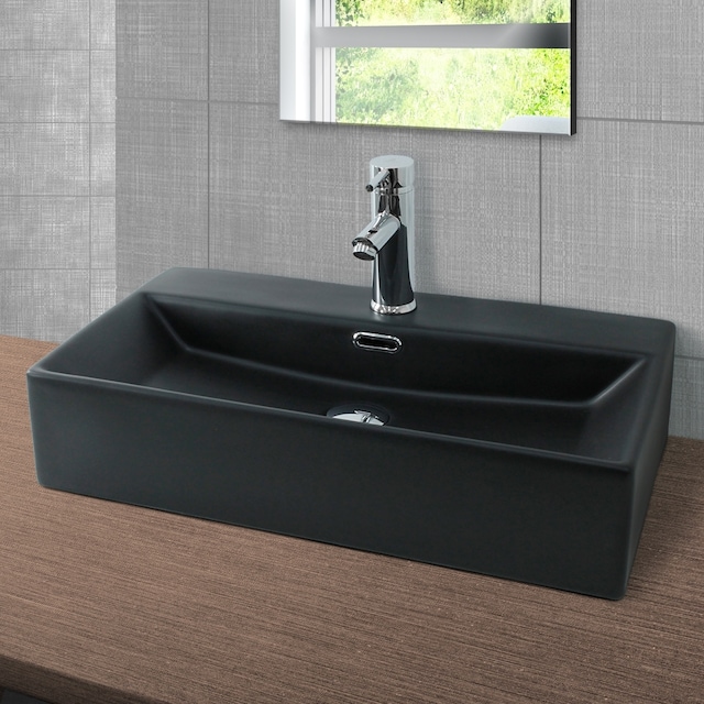 ML Design vask til badeværelse 600x365 mm firkantet