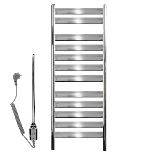 500 x 950 mm Tharr design Radiatortilslutning 462 mm flad radiator krom 600W