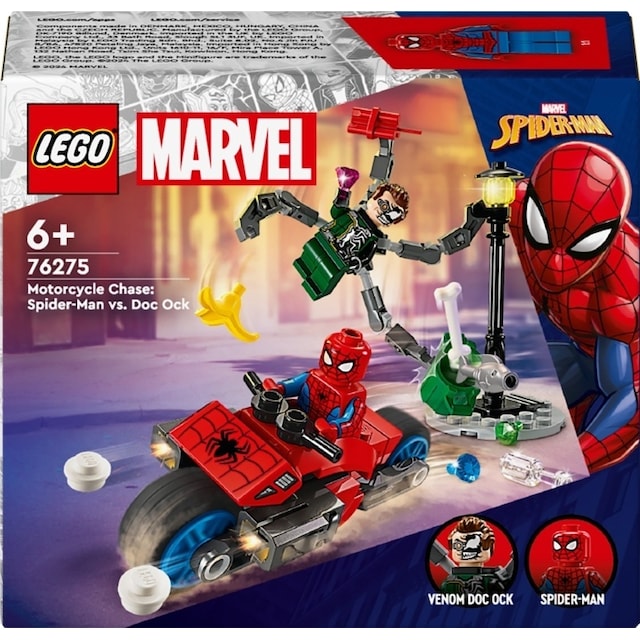 LEGO Super Heroes Marvel 76275  - Motorcycle Chase: Spider-Man vs. Doc Ock