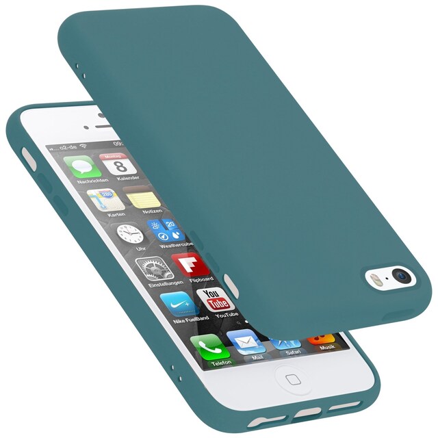 iPhone 5 / 5S / SE 2016 Cover Etui Case (Grøn)