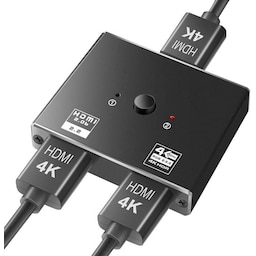 HDMI 2.0 Switch 2 i 1 ud 4K HDMI Splitter 1 i 2 ud