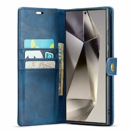 Wallet DG-Ming 2i1 Samsung Galaxy S24 Ultra - Blå