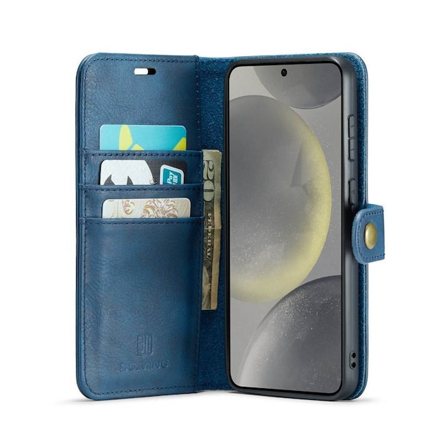 Wallet DG-Ming 2i1 Samsung Galaxy S24 Plus - Blå