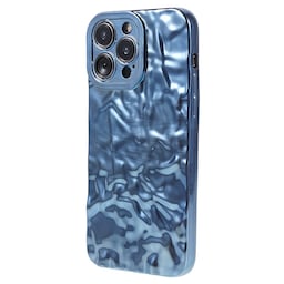 Til iPhone 15 Pro Max TPU Etui Elektroplating Rynket Ujævn Telefon Cover