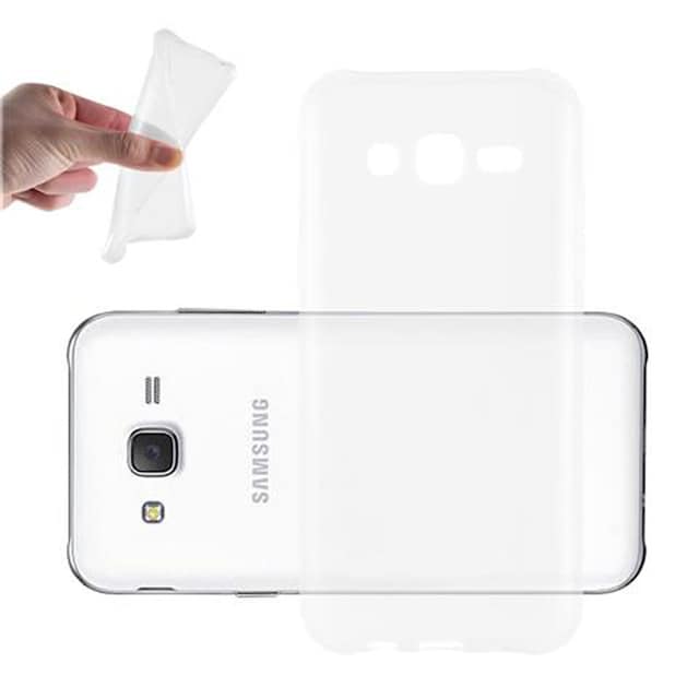 Samsung Galaxy J3 2015 Cover TPU Etui (Gennemsigtig)